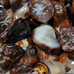 Pierre Agate de feu